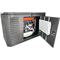 Генератор A-iPower A11000EAX в супертихом зимнем кожухе 1700SS RAL 8019