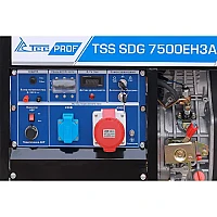 Дизельный генератор TSS SDG 7500EH3A (100027)