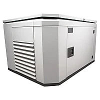 Бензиновый генератор FUBAG BS 5500 A ES в тихом зимнем кожухе 1200 RAL 7035